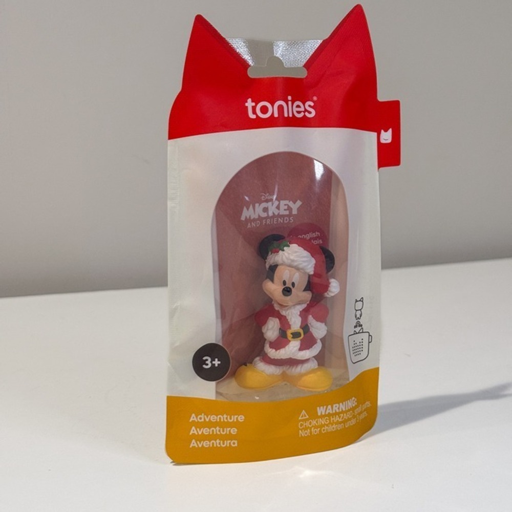 Tonies Disney Holiday Mickey Mouse Santa Figure NIB - Christmas Around the World